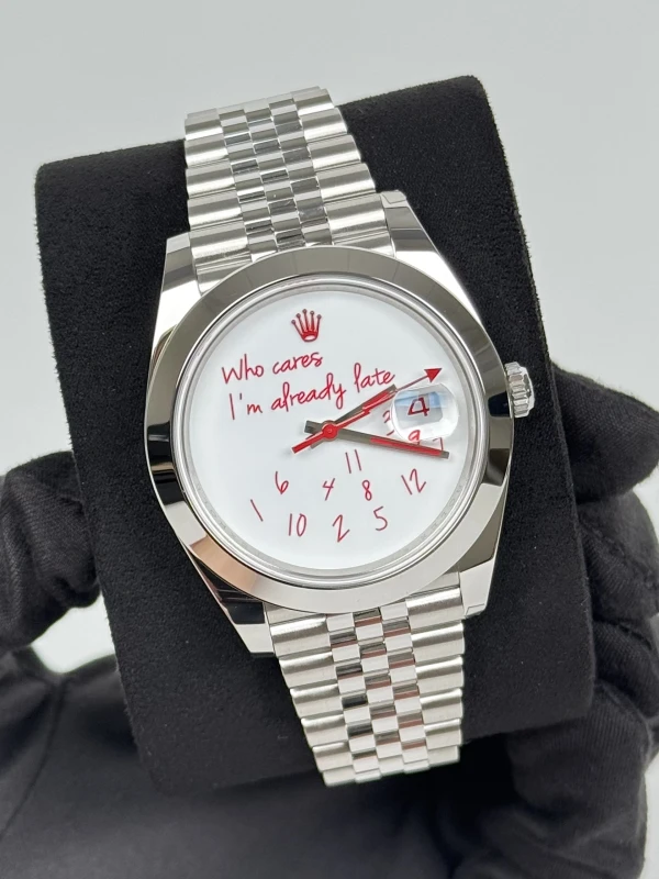 Rolex Perpetual 41 MM STEEL Who Cares  126300 Who Cares 3
