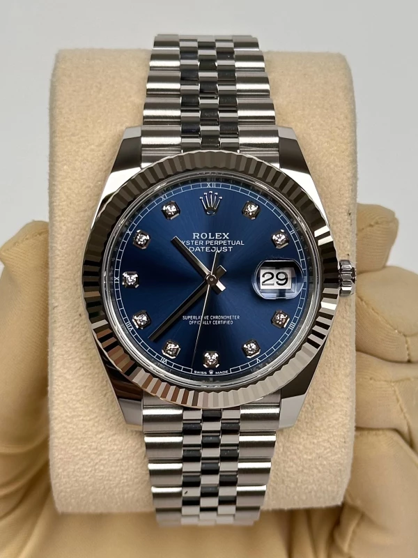 Rolex 41 mm, steel and white gold  126334-0016 2