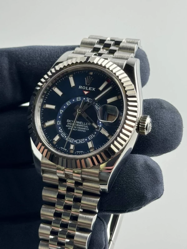 Rolex 42mm Steel and White Gold 326934-0004 6