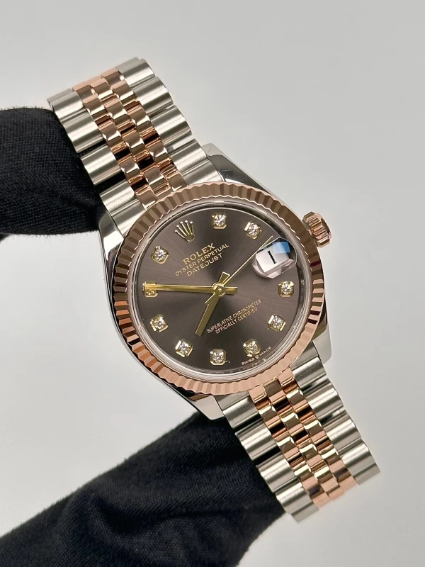 Rolex 31mm Steel and Everose Gold 278271-0028 2