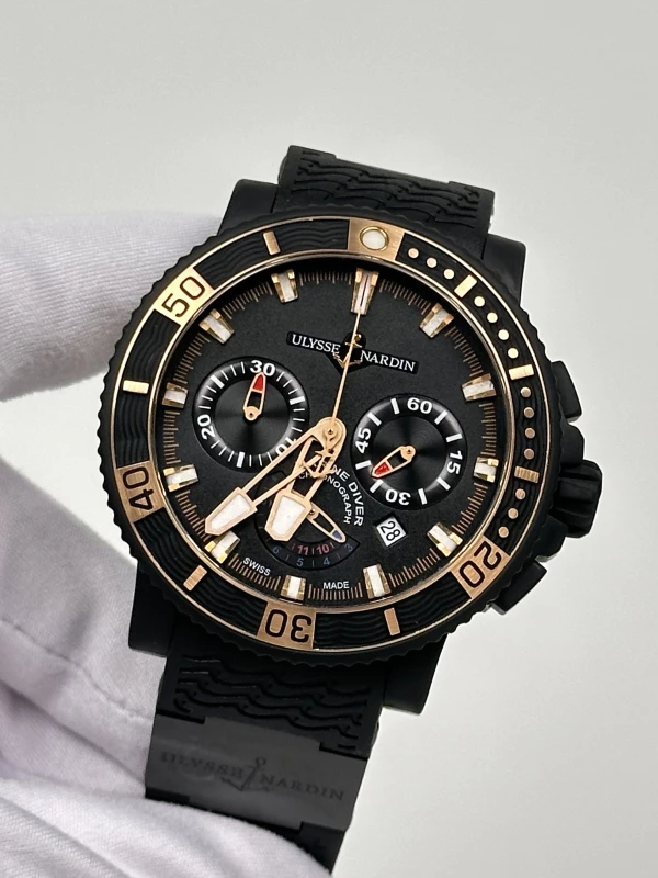 Ulysse Nardin Black Sea Chronograph 353-90-3C 4