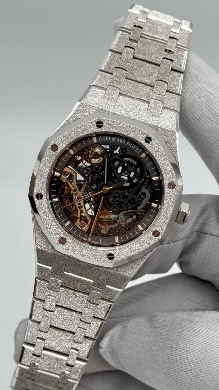 Audemars Piguet Double Balance Wheel Openworked 15407BC.GG.1224BC.01 2