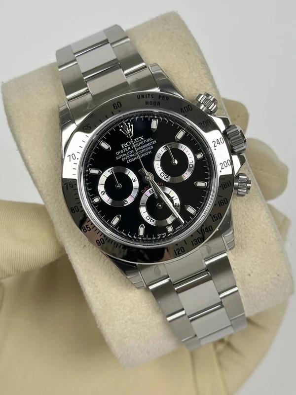 Rolex Cosmograph 40mm Steel 116520-Black 3