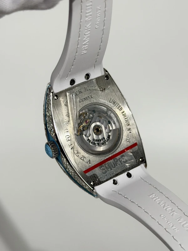 Franck Muller Vanguard Smurfette Blue V 32 SC AT FO D SMURFETTE (DIAMOND) 7