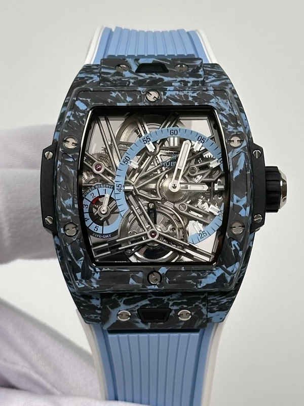 Hublot Tourbillon Carbon Sky Blue 645.QL.5117.RX 2