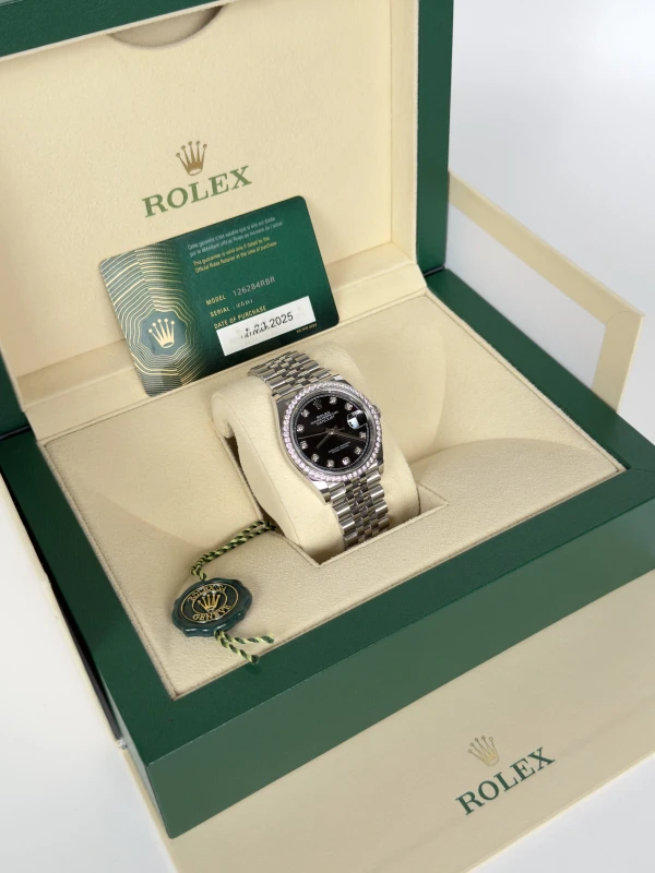 Rolex 36mm Steel and White Gold 126284RBR-0019 5