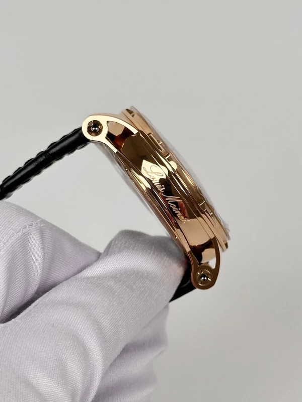 Louis Moinet Inverted Double Tourbillon Black Onyx  LM-46.50.50 5
