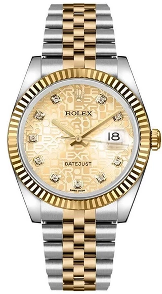 Rolex 36 mm Yellow Gold and Steel 116233-0155 изображение - 1