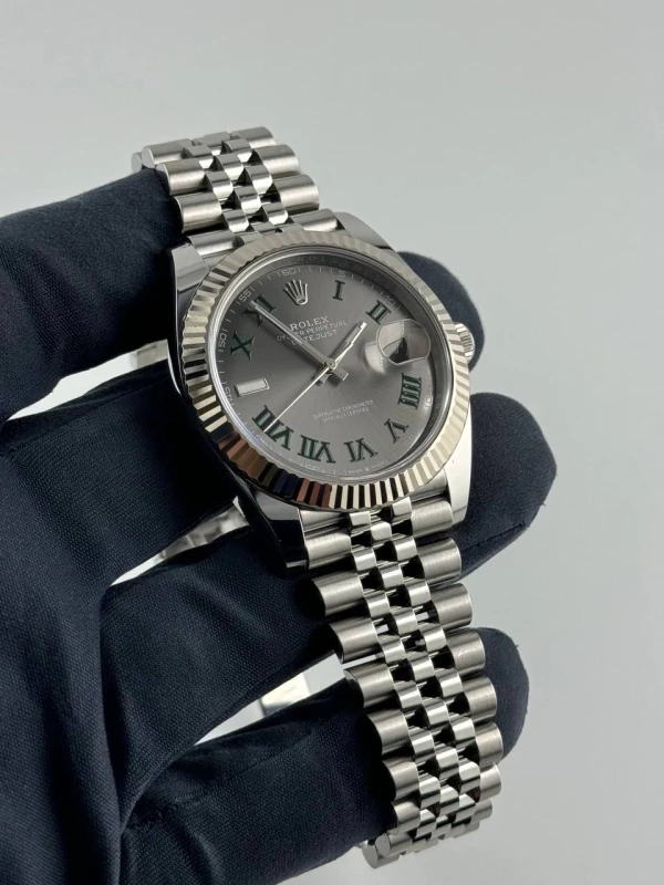Rolex 41mm Steel and White Gold 126334-0022 5