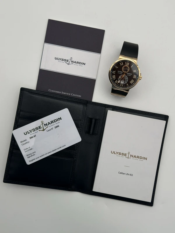 Ulysse Nardin MAXI MARINE CHRONOMETER 43MM SAVARONA 266-67/SRA 9