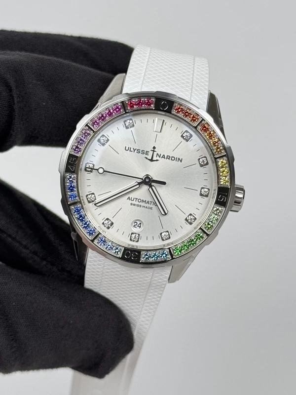 Ulysse Nardin 39mm RainBow 8163-182B1LE-1A-RAIN/3A 4
