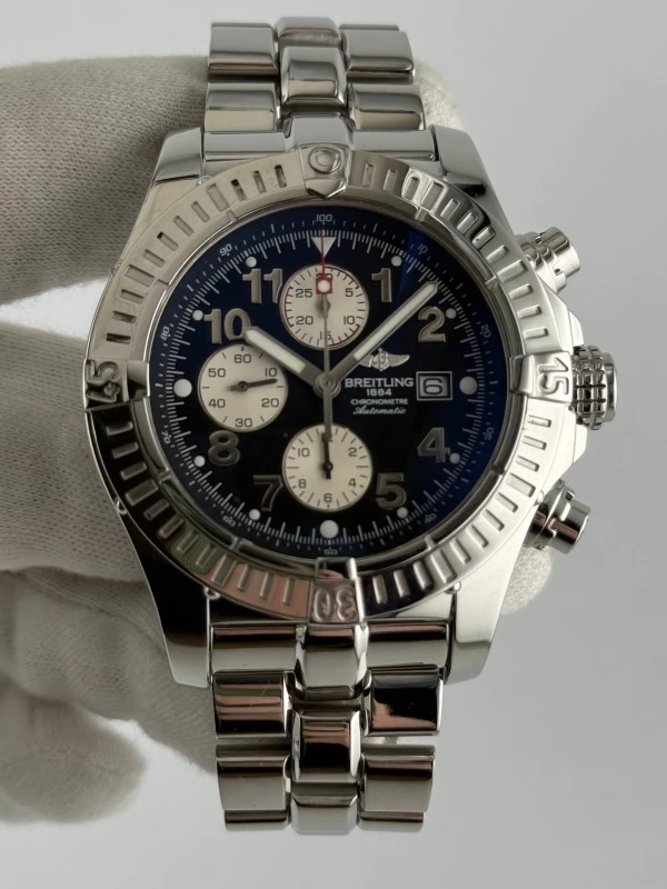 Breitling Super Avenger Automatic Chronograph A13370.BLACK.SSPROF 6