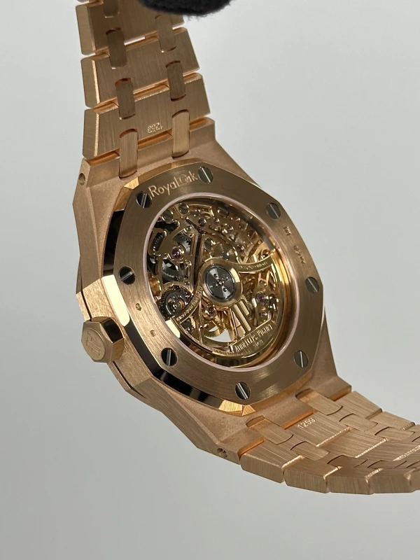 Audemars Piguet Double Balance Wheel Openworked 37 mm 'Frosted' 15468OR.YG.1259OR.01 9