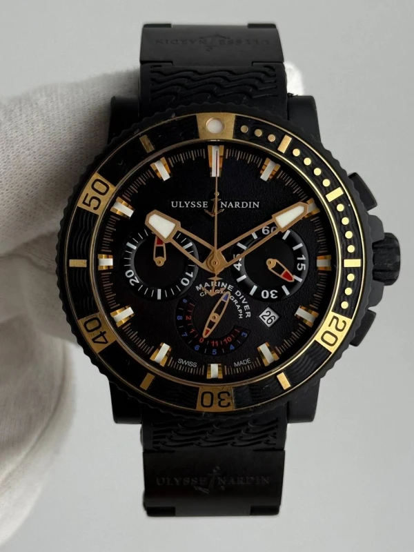 Ulysse Nardin Black Sea Chronograph 353-90-3C 2