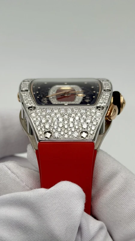Richard Mille RM037 White Gold with Diamond Case RM 037 WG 7