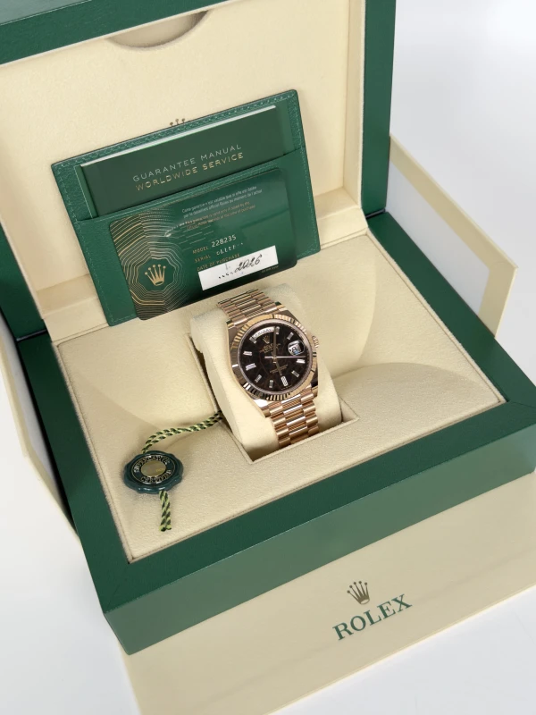 Rolex 40 mm Everose Gold 228235-0045 7