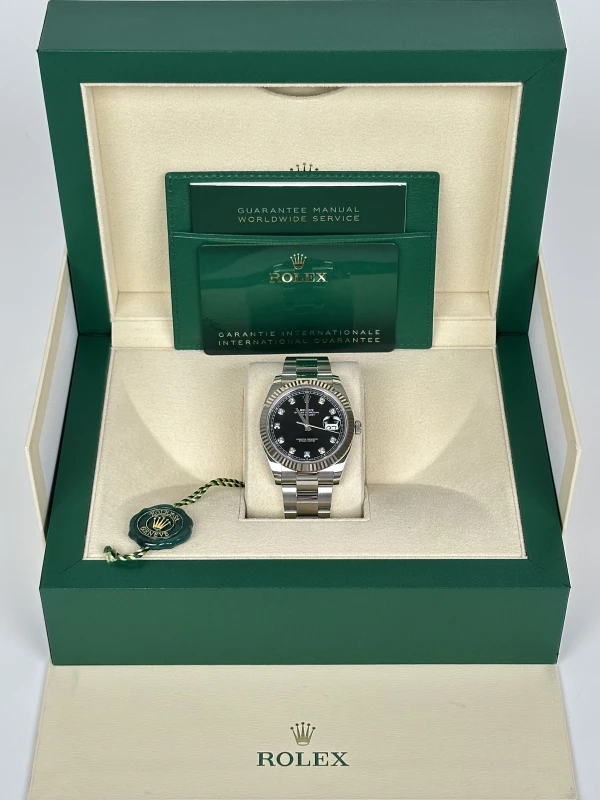 Rolex 41mm Steel and White Gold 126334-0011 5