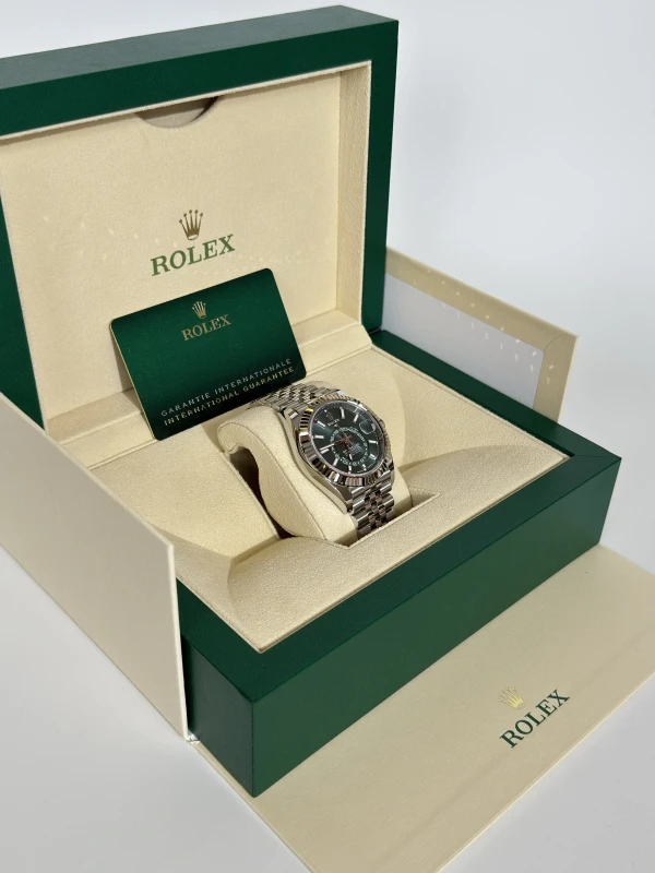 Rolex 42mm Steel and White Gold 336934-0002 5