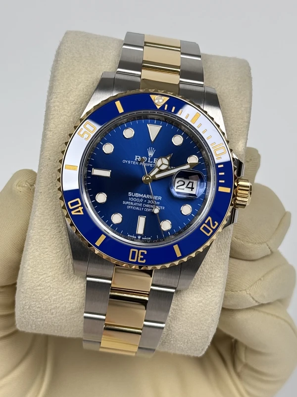 Rolex Date 41 mm Steel and Yellow Gold 126613lb-0002 4