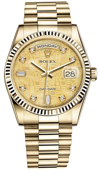 Rolex 36mm Yellow Gold 118238-0105 изображение - 1