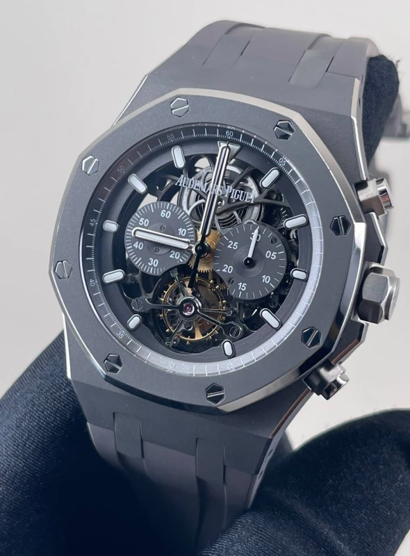 Audemars Piguet Tourbillon Chronograph Skeleton 26347TI.GG.D004CA.01 2