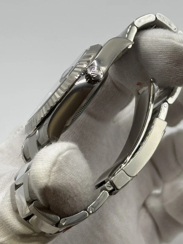 Rolex  II 41mm Steel and White Gold 116334 blro 116334-0004 4