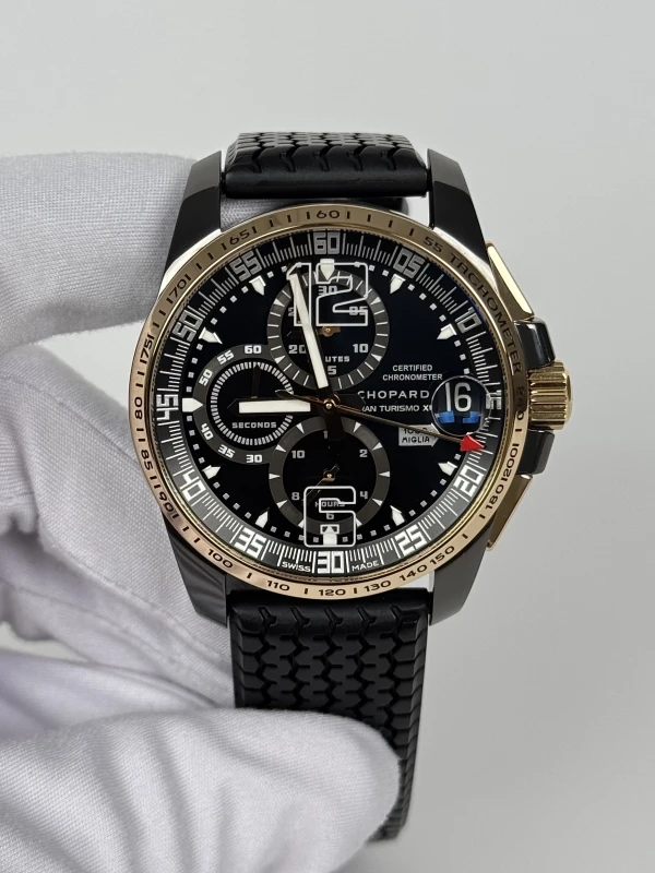 Chopard 1000 Miglia GT XL Chrono Speed Black Limited Edition 500 168459-6001 2