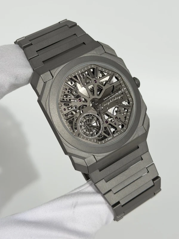 Bvlgari FINISSIMO Skeleton 8 Days 103610 2