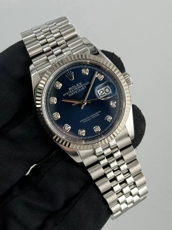 Rolex 36mm Steel and White Gold 126234-0037 5