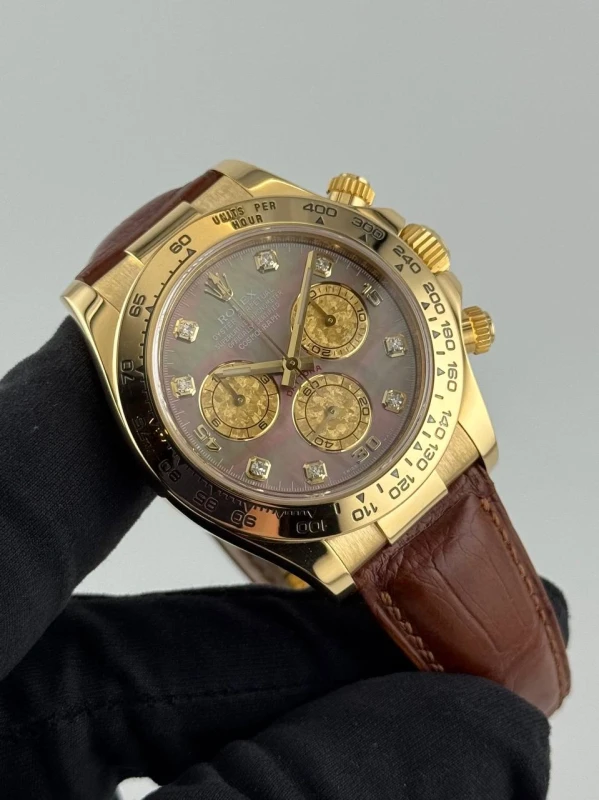 Rolex Cosmograph 40mm Yellow Gold 116518-0073 3