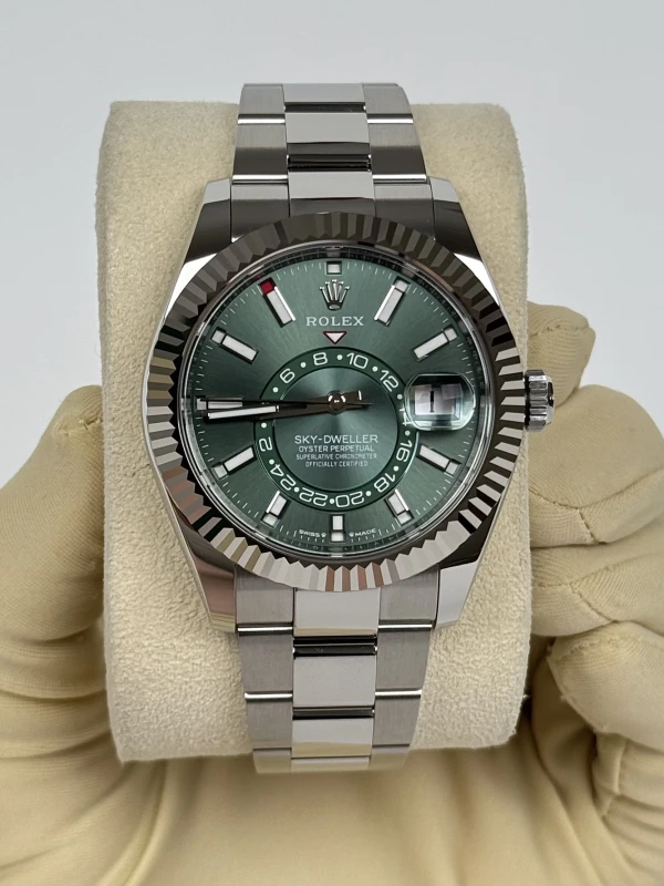 Rolex 42mm Steel and White Gold 336934-0001 2