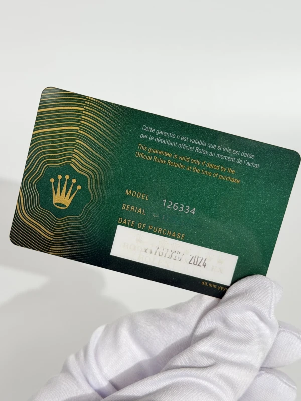 Rolex 41 mm, steel and white gold 126334-0004 5