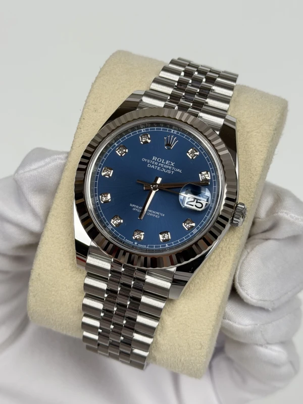 Rolex 41 mm, steel and white gold  126334-0016 3