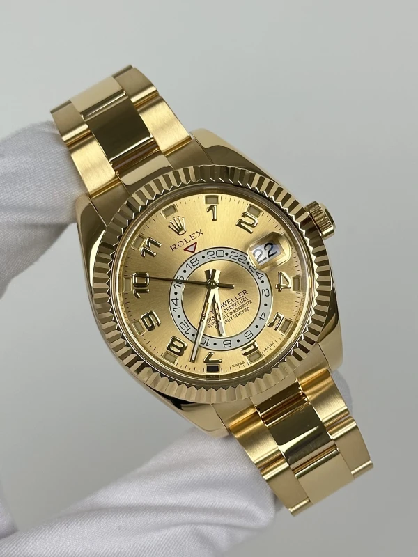 Rolex 42mm Yellow Gold 326938 Champagne 2