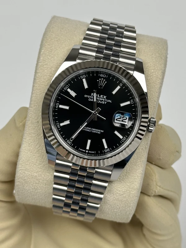 Rolex 41 mm, steel and white gold 126334-0018 4