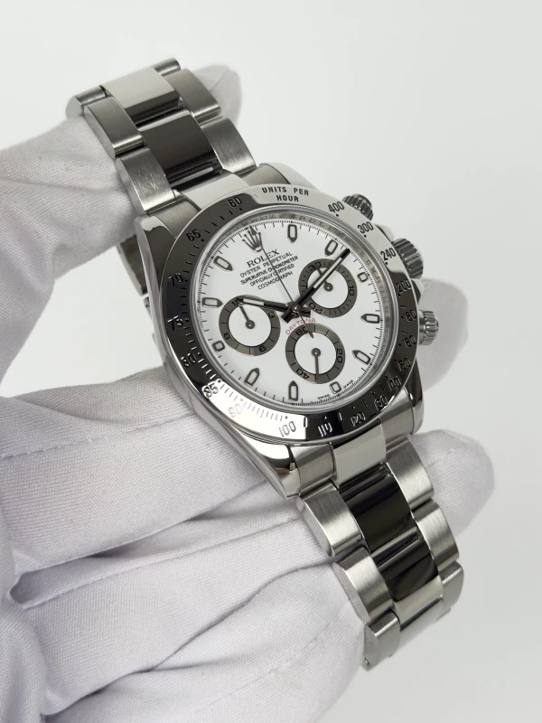 Rolex Cosmograph 40mm Steel 116520-White 2