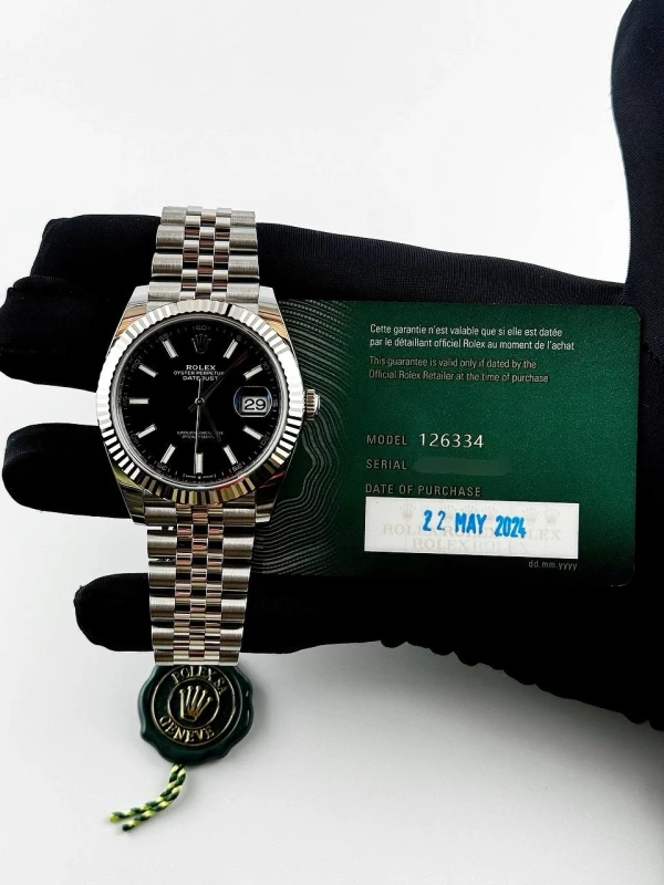 Rolex 41 mm, steel and white gold 126334-0018 2