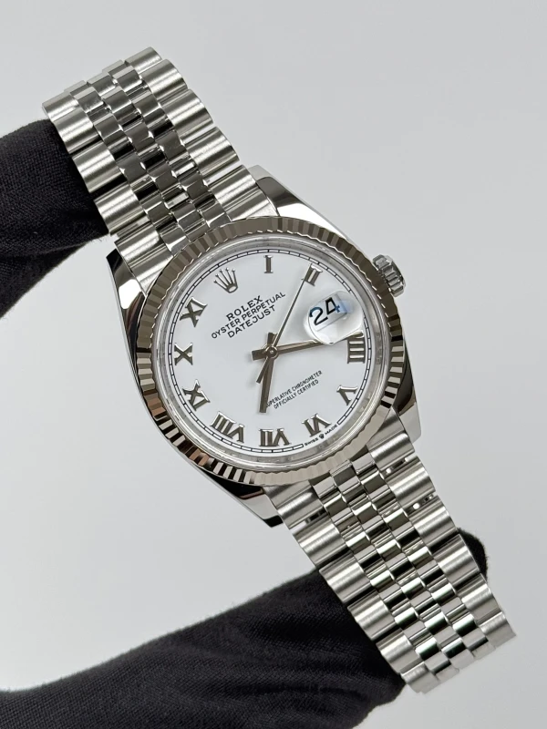Rolex 36mm Steel and White Gold 126234-0025 2