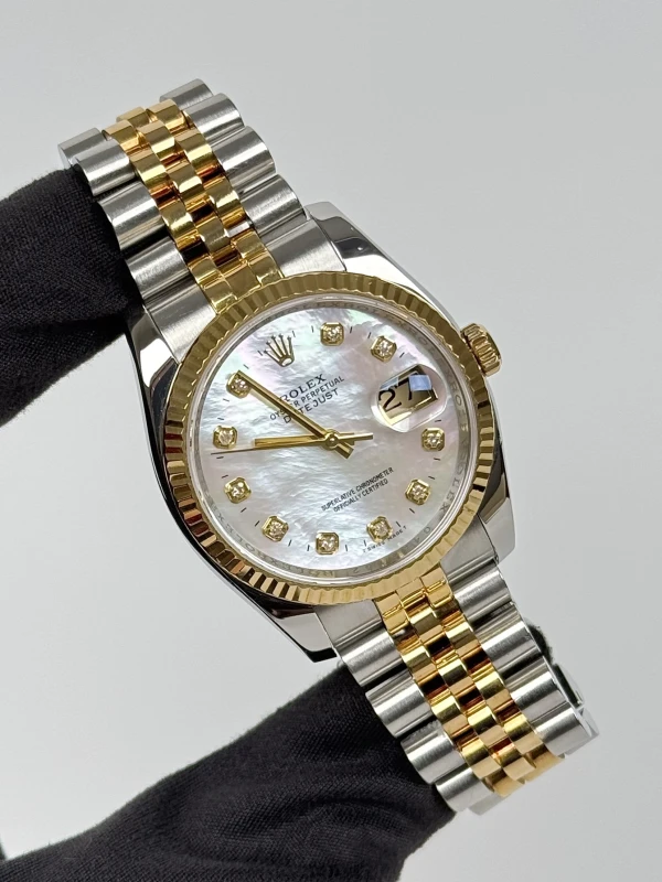 Rolex 36mm Steel and Yellow Gold  116233 2
