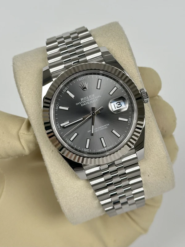 Rolex 41mm Steel and White Gold 126334-0014 2