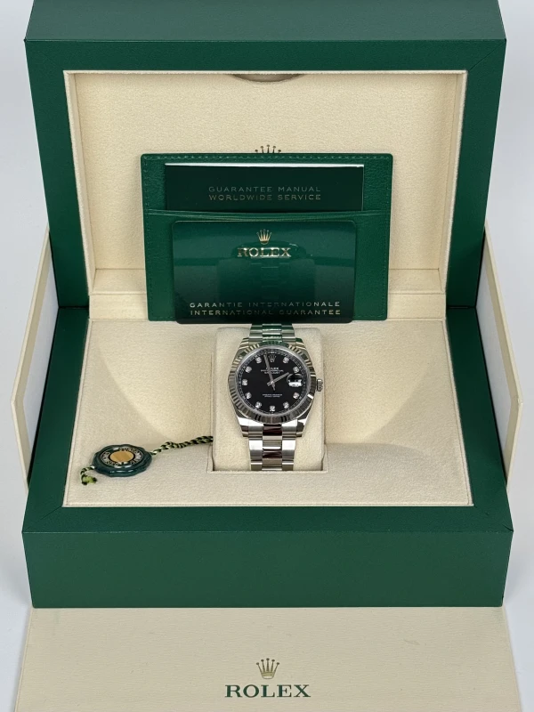 Rolex 41mm Steel and White Gold 126334-0011 5