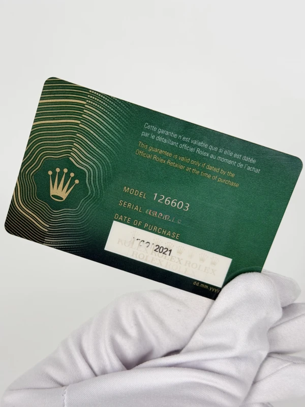 Rolex 4000 126603-0001 5