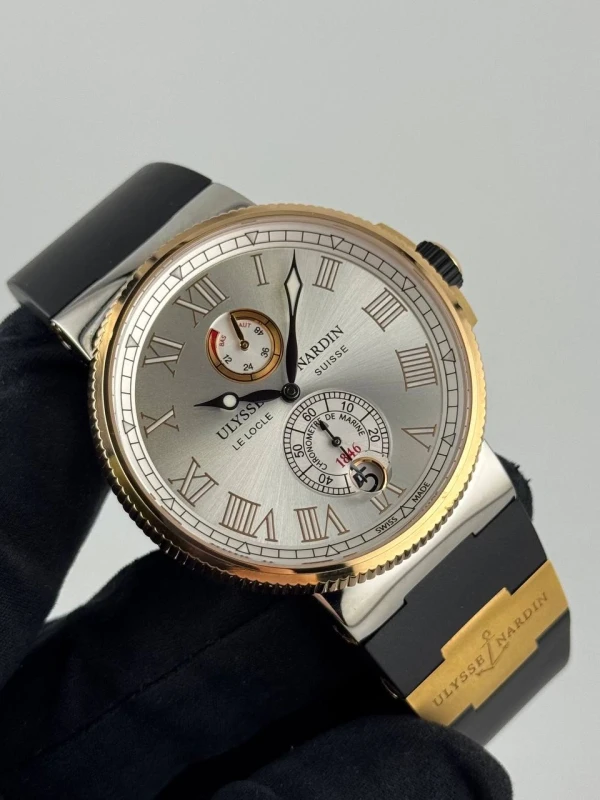 Ulysse Nardin Chronometer Manufacture 45mm 1185-122-3/41 8