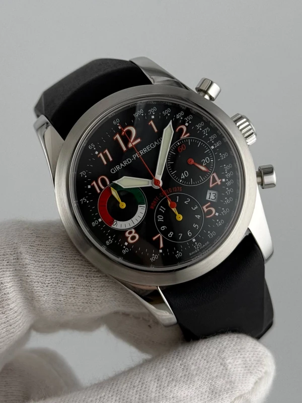 Girard Perregaux MONTE-CARLO 1976 Historique SPORT CHRONOGRAPH Limited 49540-11-611-FK6A 5