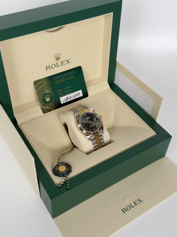 Rolex 41 mm, steel and yellow gold 126333-0024 5