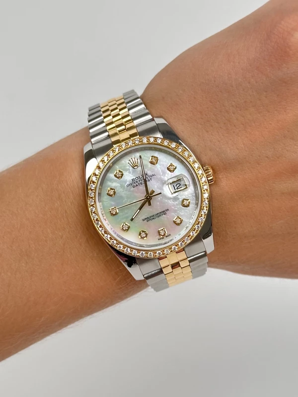 Rolex 36mm Steel and Yellow Gold  116233FIX 7