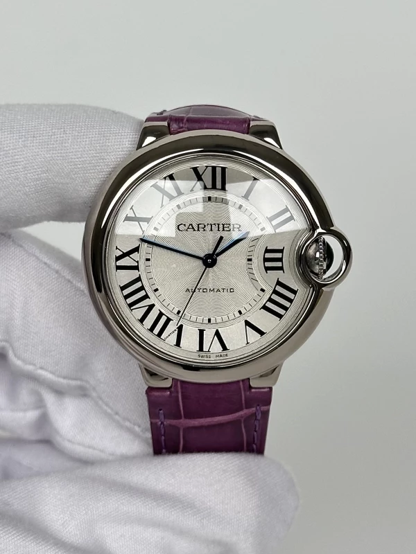 Cartier Medium Automatic White Gold W6900556 2