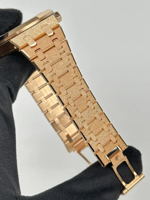 Audemars Piguet Double Balance Wheel Openworked 37 mm 'Frosted' 15468OR.YG.1259OR.01 7