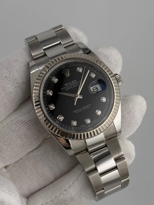 Rolex 41mm Steel and White Gold 126334-0011 5