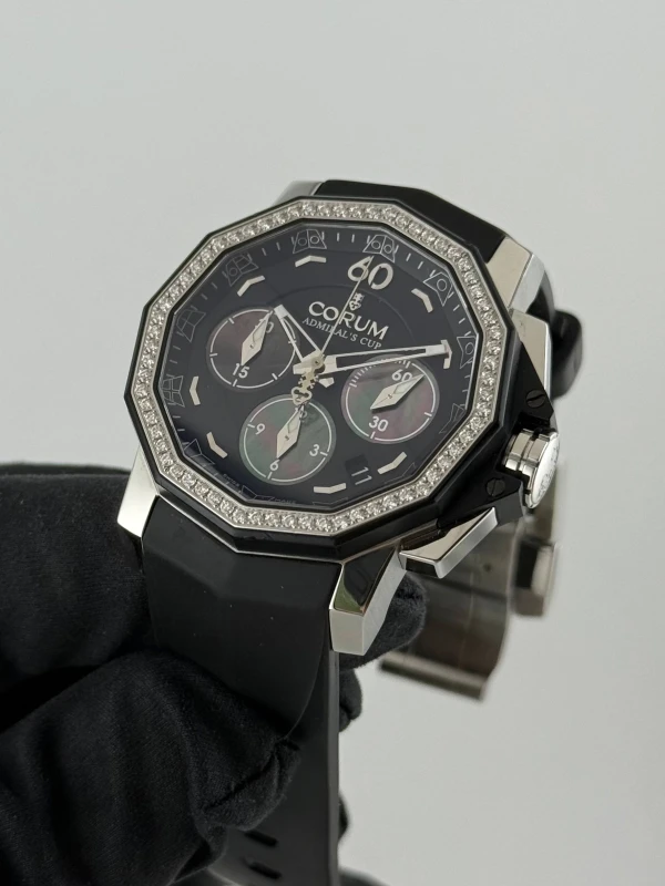 Corum Ladies Challenger 40 Chrono Diamonds 984.970.47/F371 PN34 3